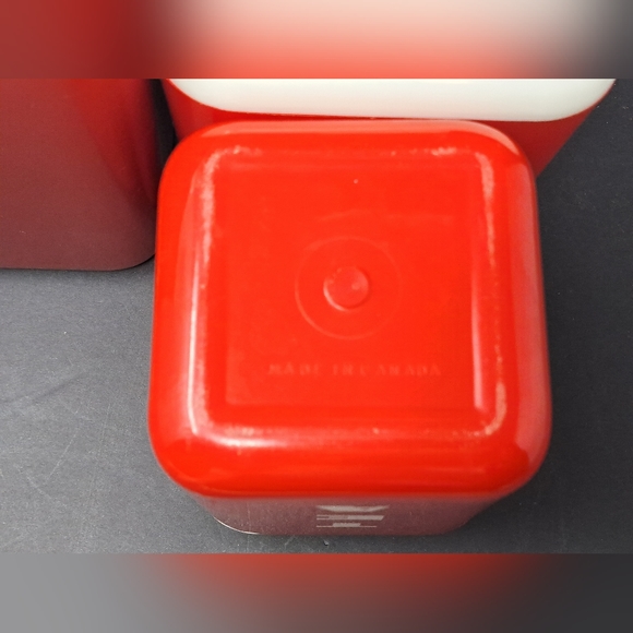 Vintgae Lustroware Nesting Canister Set - Picture 6 of 6